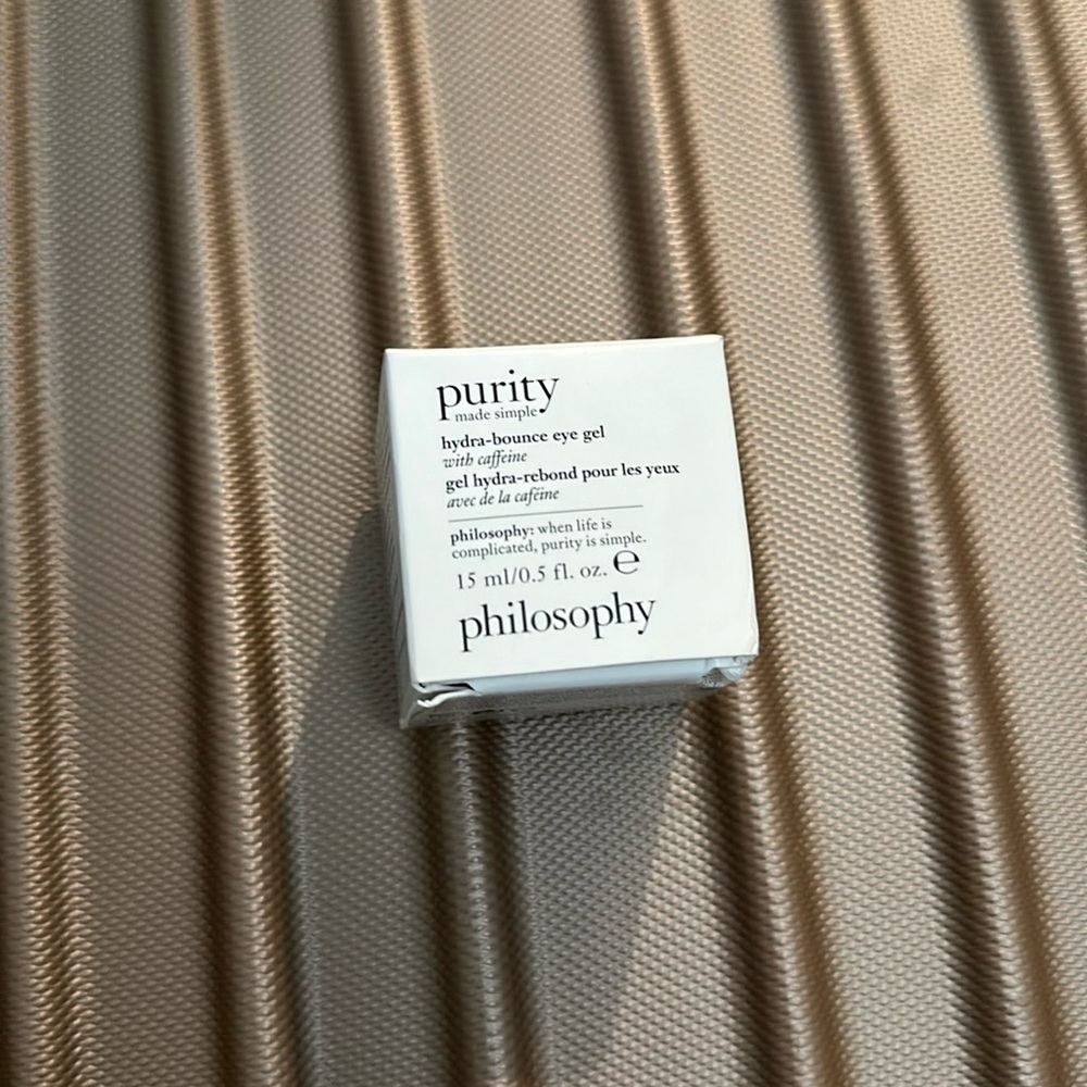 philosophy purity made simple hydra- bounce Eye gel-0.5 fl oz